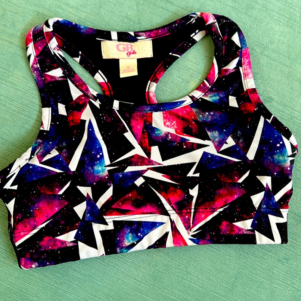 Girls sports bra